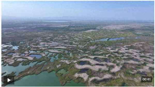 贵盈配资 新疆阿瓦提：艾西曼五年“织绿” 沙漠中惊现湿地湖泊